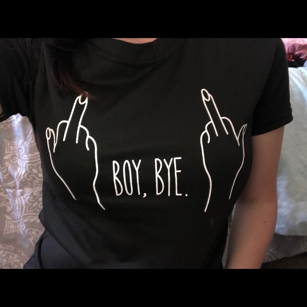 Boy bye tee shirt